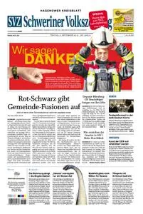 Schweriner Volkszeitung Hagenower Kreisblatt - 06. September 2019