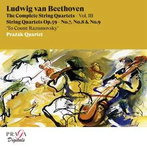 Prazak Quartet - Ludwig van Beethoven- The Three String Quartets, Op. 59 (2021) [Official Digital Download 24/96]