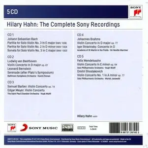 Hilary Hahn - The Complete Sony Recordings [5CDs] (2015)