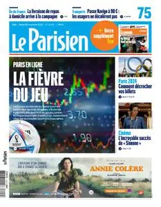 Le Parisien du Mardi 29 Novembre 2022