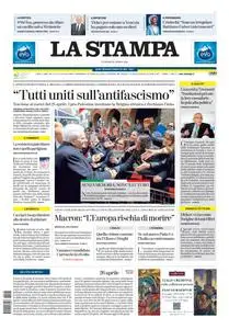 La Stampa Milano - 26 Aprile 2024
