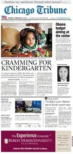 CHICAGO TRIBUNE 15 FEBRUARY 2011