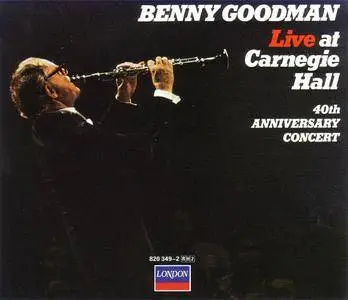 Benny Goodman - Live At Carnegie Hall 40th Anniversary Concert (2CD) (1978) {1986 London} **[RE-UP]**