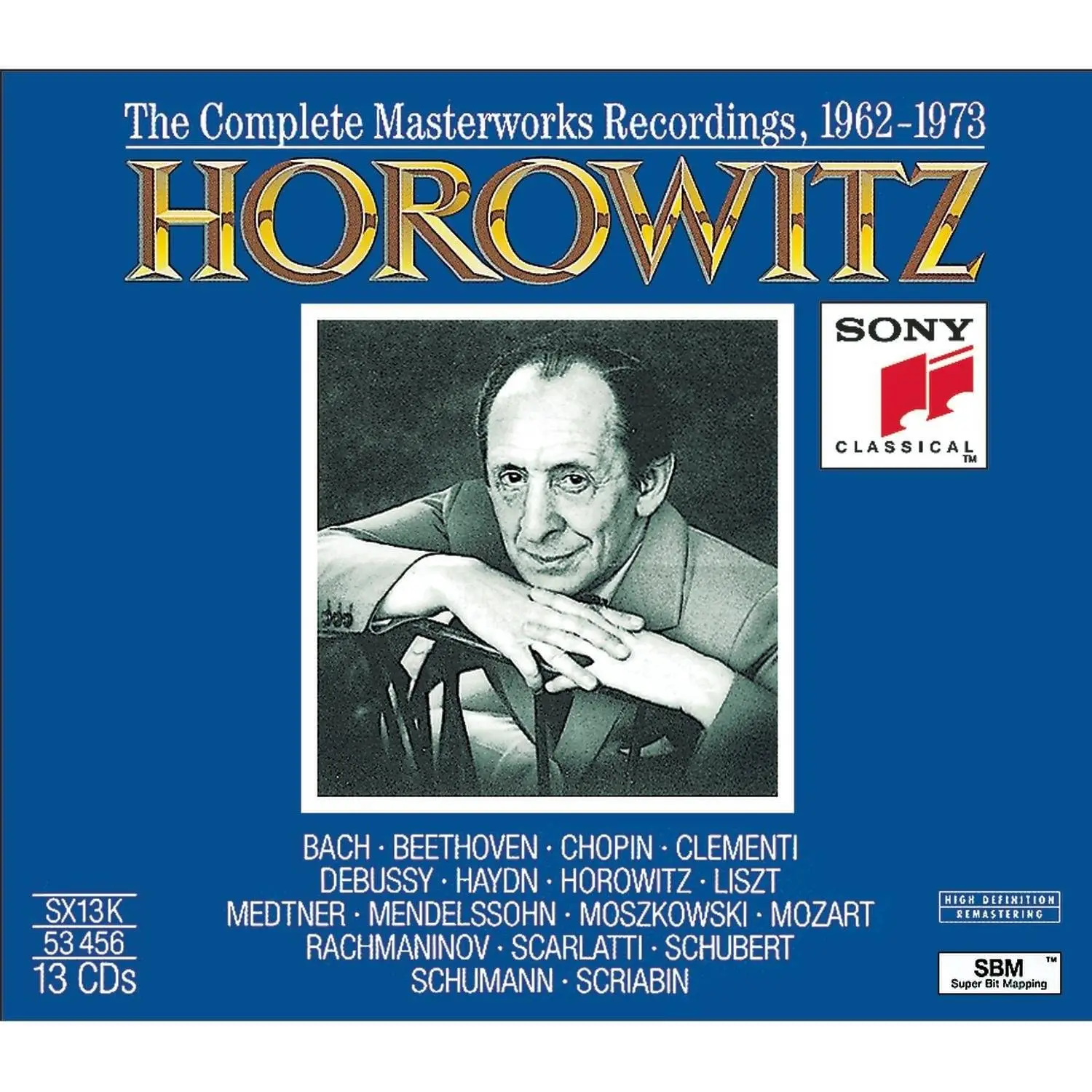 Vladimir Horowitz - The Complete Masterwork Recordings, 1962-1973 (1993) (13 CD Set)