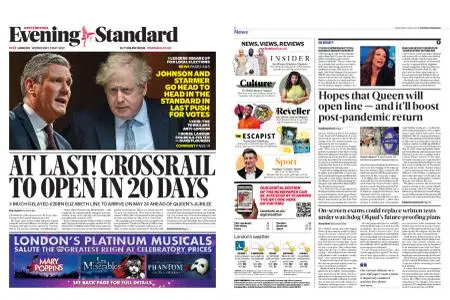 London Evening Standard – May 04, 2022