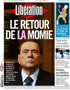 Libération du Lundi 10 Décembre 2012