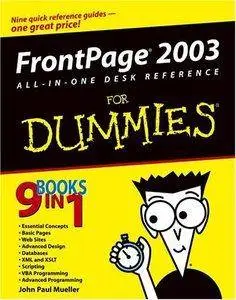 FrontPage 2003 All-in-One Desk Reference For Dummies [repost]