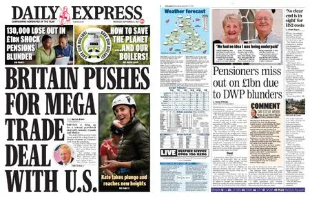 Daily Express – September 22, 2021