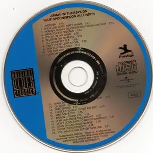 Jimmy Witherspoon - Blue Spoon/Spoon In London (1965) [Remastered 2001]