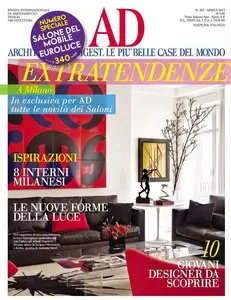 AD Architectural Digest No.383 - Aprile 2013 / Italia