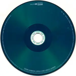 Eddie Jobson / Zinc - The Green Album (1983) [Japan (mini LP) Platinum SHM-CD 2014]