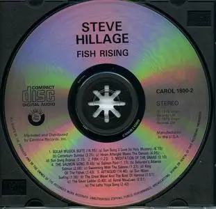 Steve Hillage - Fish Rising (1975) [US, Non-Remastered]