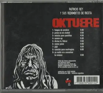 Patricio Rey Y Sus Redonditos De Ricota - Oktubre (1986) [Repost]