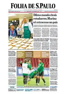 Jornal Folha de São Paulo - 15 de outubro de 2013 - Terça