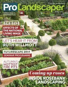 Pro Landscaper - October 2016