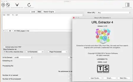 URL Extractor 4.4.0 Mac OS X