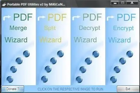 Portable PDF Utilities ver. 2