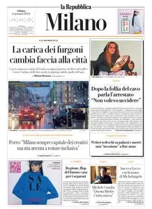 la Repubblica Milano - 6 Gennaio 2024