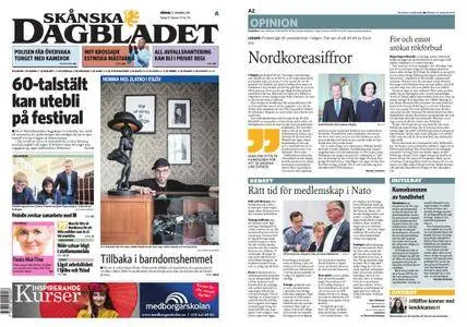 Skånska Dagbladet – 27 januari 2018