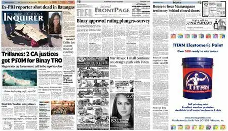 Philippine Daily Inquirer – April 14, 2015