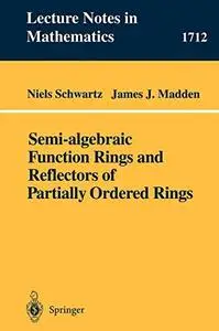 Semi-algebraic function rings and reflectors of partially ordered rings