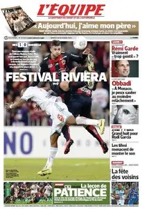 L'Equipe du Samedi, 19. Octobre 2013