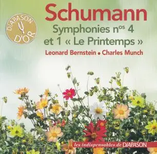 Charles Munch & Leonard Bernstein - Schumann: Symphonie No 1 op.38 «Le Printemps, Symphonie No 4 op.120 (2020)