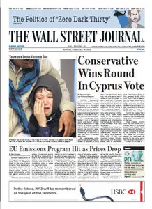 The Wallstreet Journal (Europe) February 18 2013