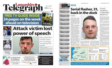 Lancashire Telegraph (Blackburn, Darwen, Hyndburn, Ribble Valley) – September 25, 2021