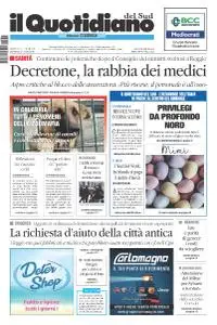 il Quotidiano del Sud Cosenza - 21 Aprile 2019