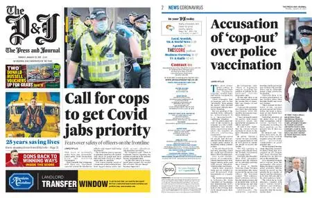 The Press and Journal Aberdeenshire – January 25, 2021