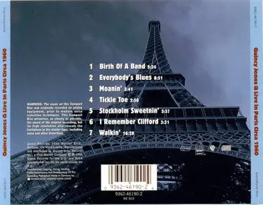 Quincy Jones - Q Live in Paris Circa 1960 [Remastered 1996]