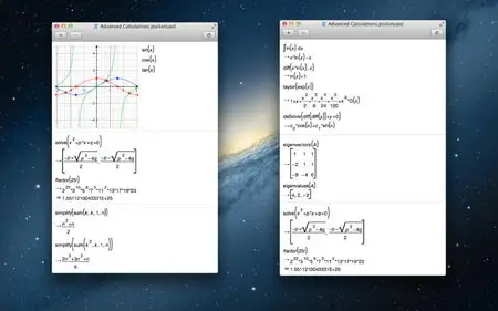 PocketCAS for Mathematics v3.4.4 Multilingual Mac OS X