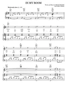 In my room - The Beach Boys (Piano-Vocal-Guitar)