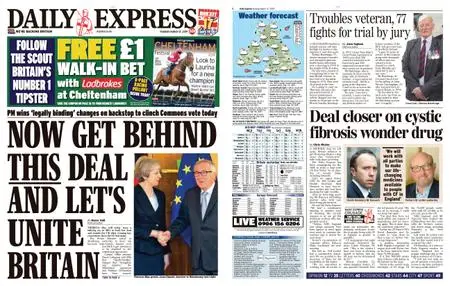 Daily Express – March 12, 2019
