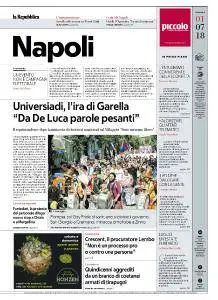la Repubblica Napoli - 1 Luglio 2018