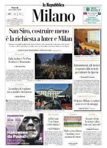 la Repubblica Milano - 26 Ottobre 2021