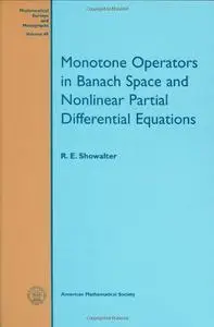 Monotone Operators in Banach Space and Nonlinear partial differential equation