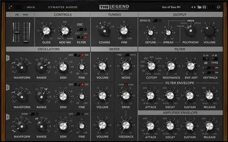 Synapse Audio The Legend v1.5.0 (Win/macOS)