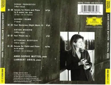Anne-Sophie Mutter - Recital 2000: Prokofiev, Crumb, Webern, Respighi (2000)
