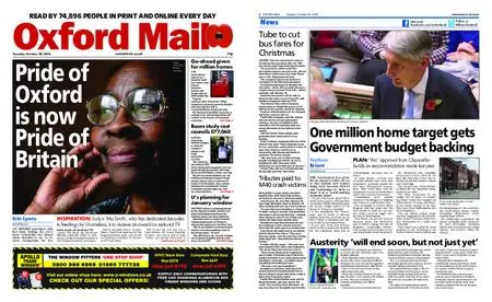 Oxford Mail – October 30, 2018