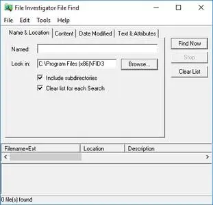 File Investigator Tools 3.25