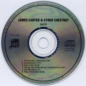 James Carter & Cyrus Chestnut - Duets (1995) {Atlantic Jazz ‎PRCD 6250}