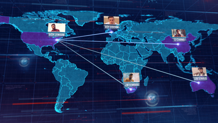 World Map - Project for After Effects (VideoHive)