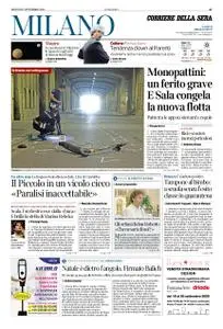 Corriere della Sera Milano – 17 settembre 2020