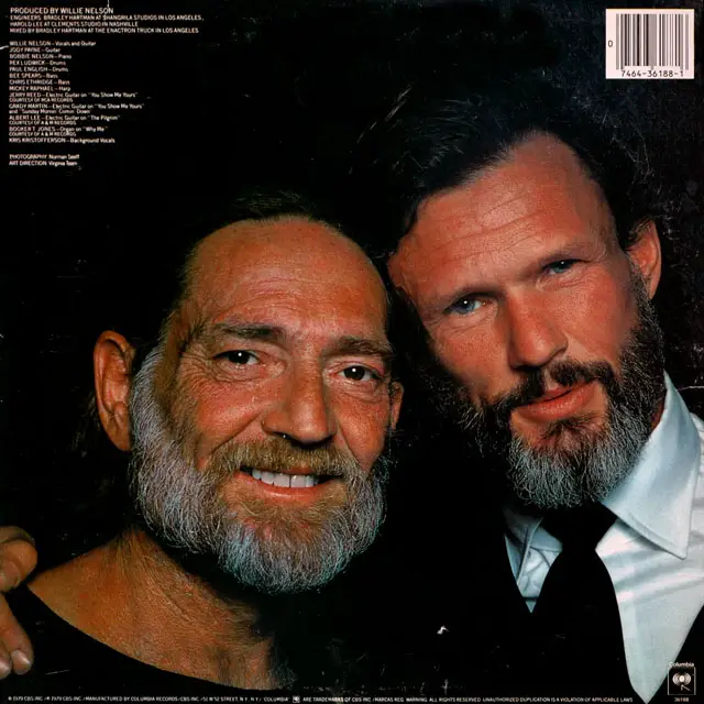 Willie Nelson - Sings Kristofferson (1979) 24-Bit/96-kHz Vinyl Rip