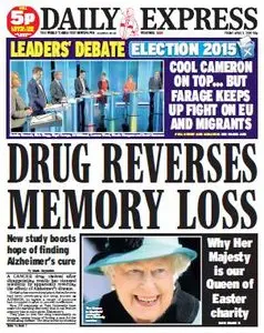 Daily Express - 4 Friday April 2015