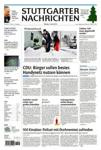 Stuttgarter Nachrichten Blick vom Fernsehturm - 07. Januar 2019