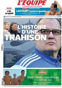 L'Equipe du Lundi 10 Août 2015