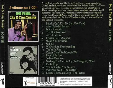 Ike & Tina Turner - So Fine (2003) {Acrobat} **[RE-UP]**